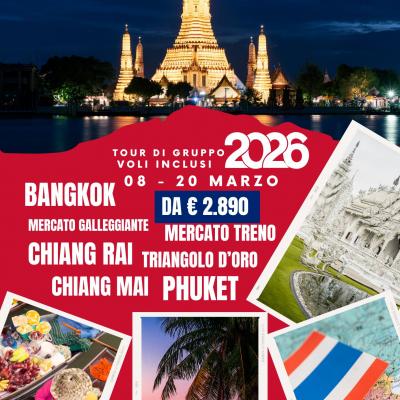 Marzo 2026 Gruppo in Viaggio Thailandia